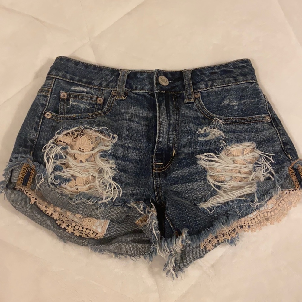 00 American eagle jean shorts